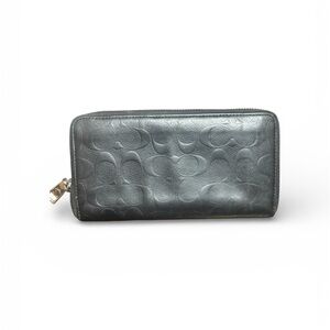 Coach Black Leather Wallet